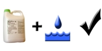 Sulfert 8 can be mixed with water.